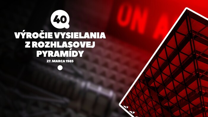 40 rokov pravidelného vysielania z PYRAMÍDY
