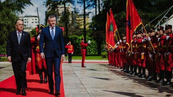 First ever official visit of Slovak President to Albania