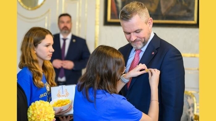 President Pellegrini supports Daffodil Day