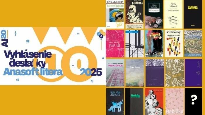 Vyhlásenie desiatky Anasoft litera 2025 