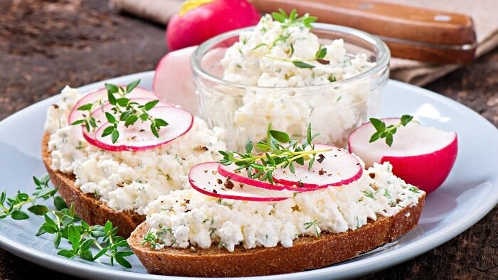 Cottage cheese 