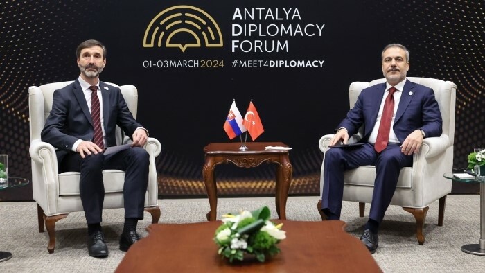 Šéf slovenskej diplomacie v Turecku