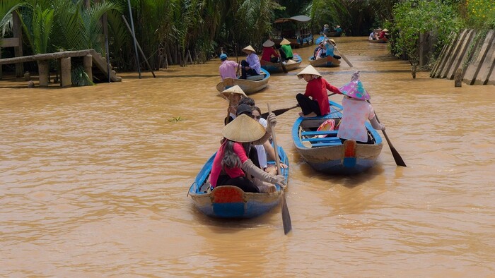 Delta rieky Mekong