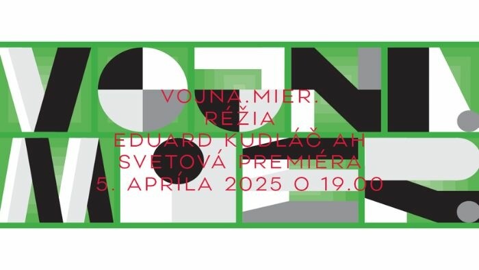Novinka v repertoári Mestského divadla Žilina: Vojna. Mier. 