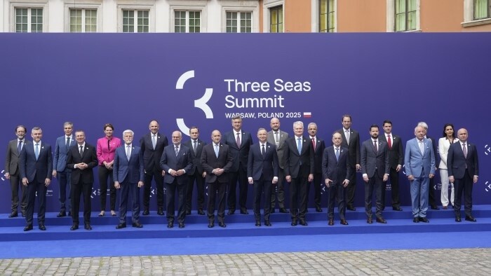 Le Président Pellegrini au sommet des Trois-Mers à Varsovie