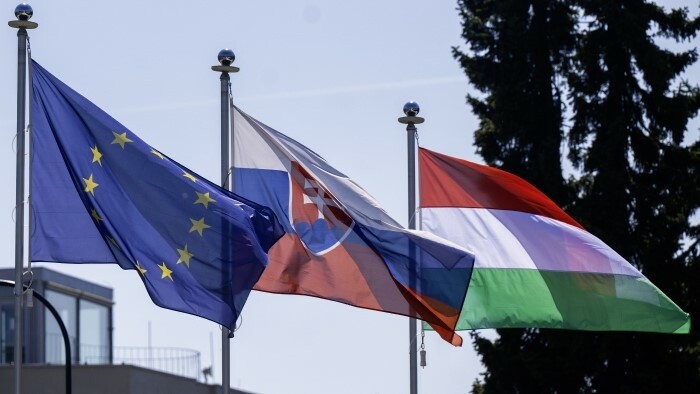 Viktor Orbán reçu par les hauts représentants slovaques