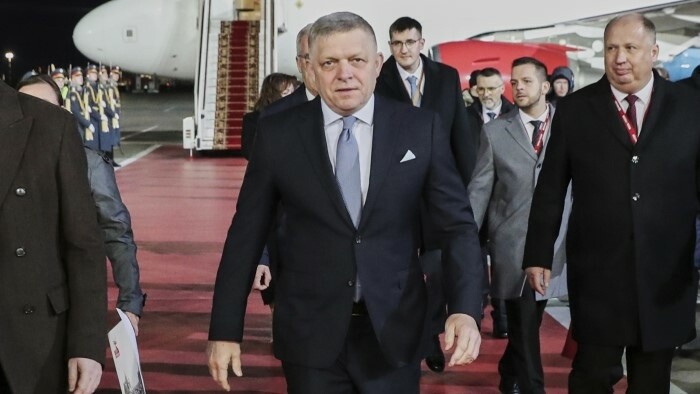 Fico se encuentra con Putin en Moscú, entre duras críticas de la oposición y nuestros socios extranjeros