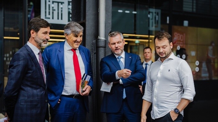 Prezident Peter Pellegrini na konferencii Turíne