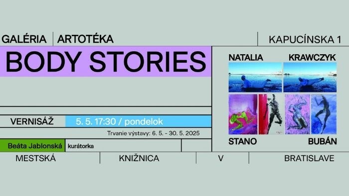 Výstava Body Stories v Galérii Artotéka