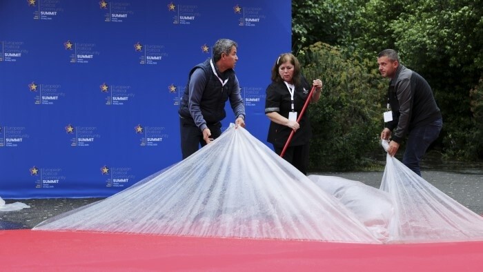 Le Premier ministre en Albanie