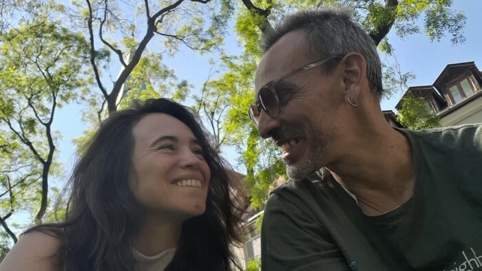 Nathalia Villegas y Felipe Rodríguez Wilches de Colombia cruzan Europa en bicicleta