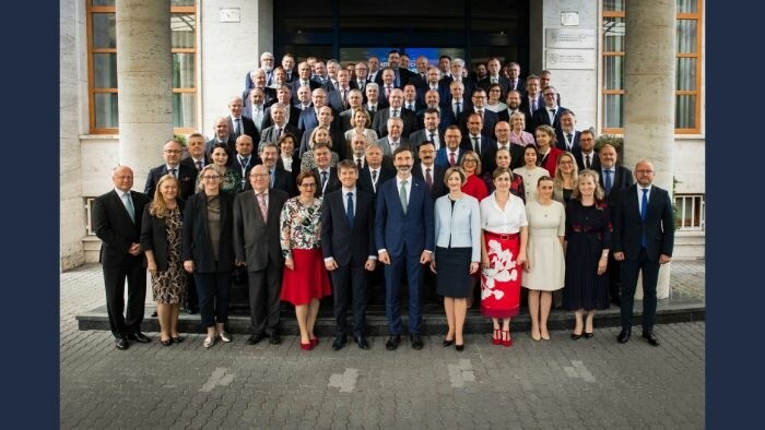 Slovak Ambassadors attending working meeting at Foreign Affairs Ministry