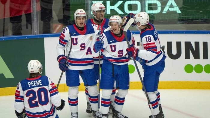 Česi našli na šampionáte prvého premožiteľa. Američania predviedli v záverečnej tretine štvorgólovú otočku