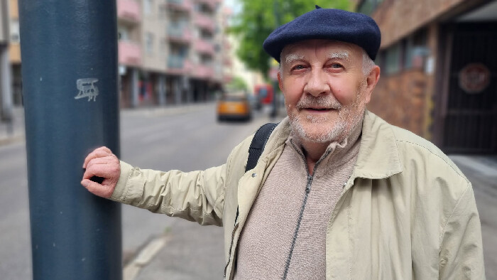 Častovčan, maliar Jozef Tihanyi má 75 rokov