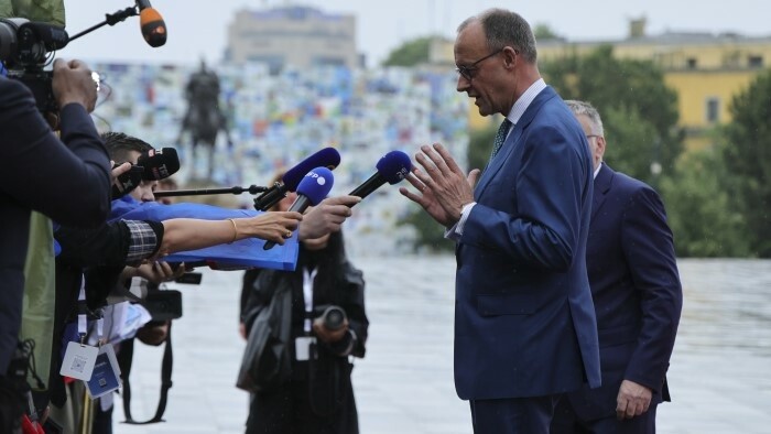 Friedrich Merz adresse une menace à la Slovaquie