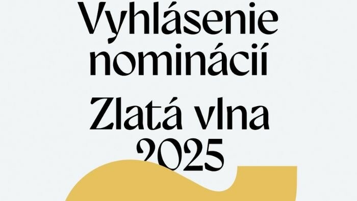 Vyhlásenie nominácii Zlatá vlna 2025