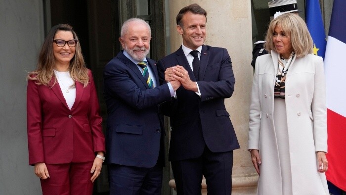 Brazílsky prezident vo Francúzsku