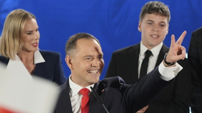 Gratulácie Nawrockému zo Slovenska