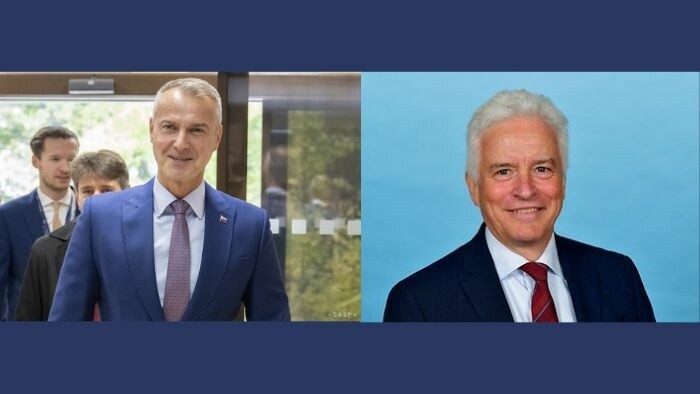 Slovak parliament speaker meets German ambassador to deepen bilateral ties