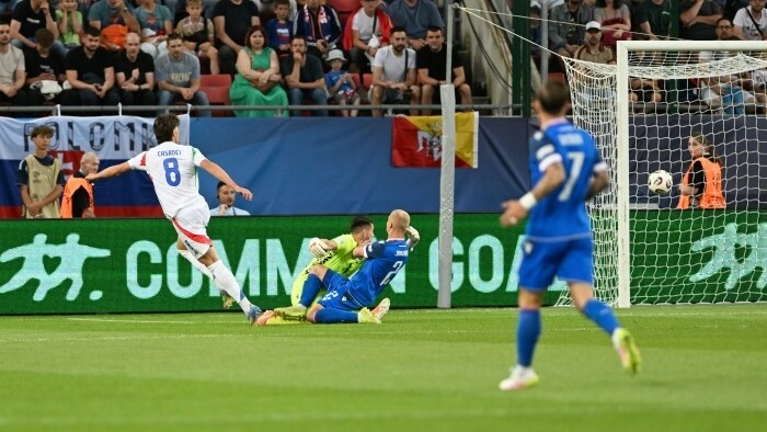 Junge slowakische Fußballer verlieren bei der U-21-Europameisterschaft