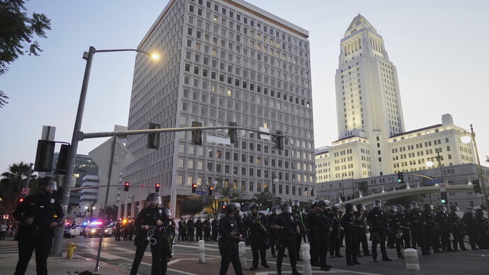 Protesty v Los Angeles