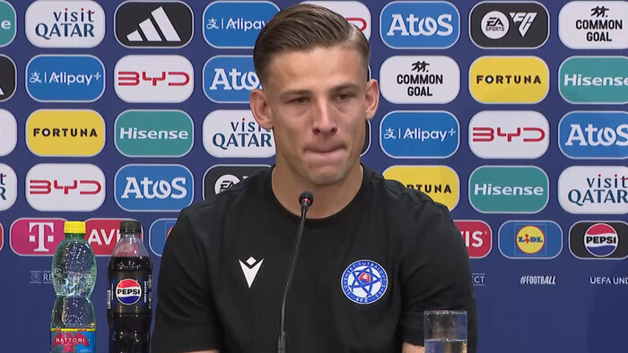 Krátke správy z ME U21: Suslov sa na tlačovej konferencii neubránil slzám. Stále som rovnaký chlapec ako pred tromi rokmi, vraví