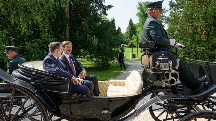 Hommage aux général Štefánik et Président Masaryk