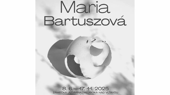 Výstava Marie Bartuszovej v Hlbokej nad Vltavou