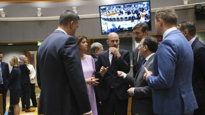 Le ministre Blanár à Bruxelles