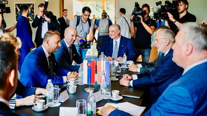 Slovak and Croatian interior ministers discuss migration challenges