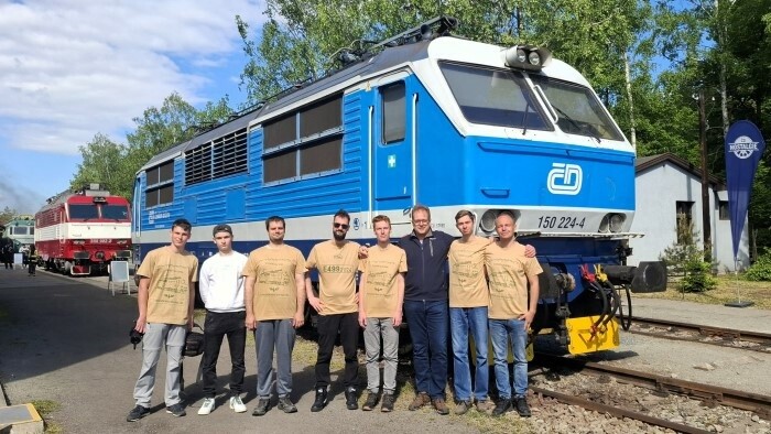 Eisenbahnclub Tatran empfängt neues Schmuckstück in seiner Sammlung
