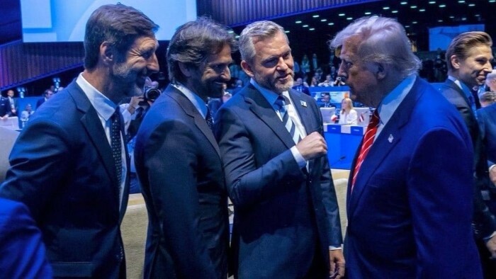 Präsident Pellegrini beim NATO-Gipfel  