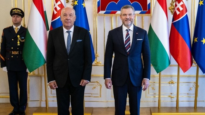 Prezident prijme maďarského prezidenta
