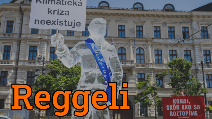 Olvadó jégszoborral üzent a Greenpeace – Mit tehet Szlovákia a klímaválság ellen?