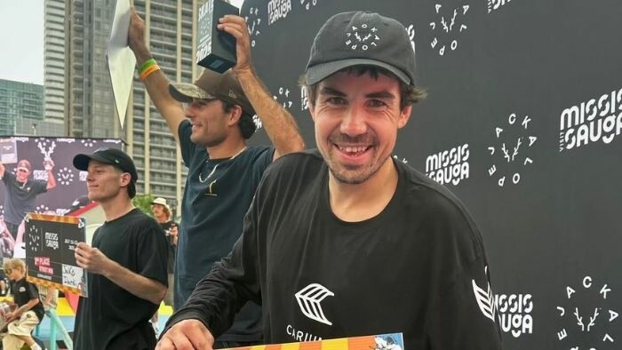 Skateboarder Tury takes bronze at World Cup in Canada
