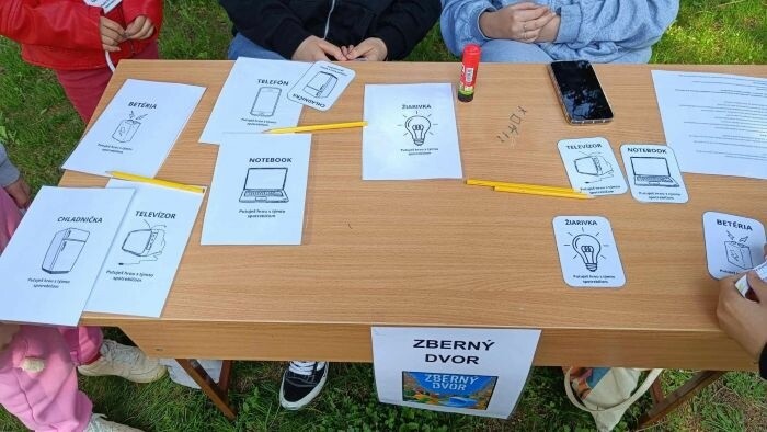 Žiaci zo Sečovskej Polianky sa zapojili do projektu Elektroodpad - Dopad