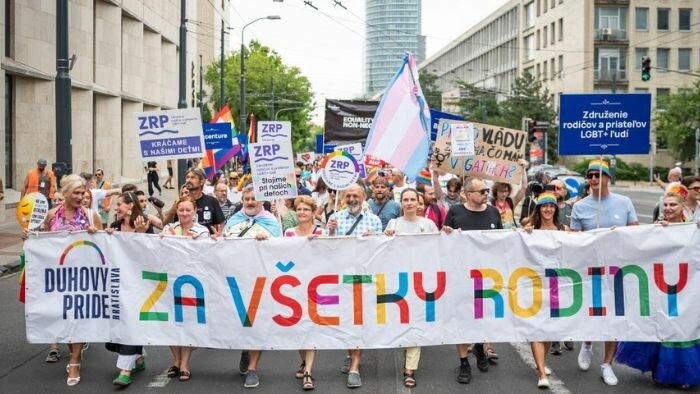 Bratislava Pride celebrates 'Culture of Freedom' with 14,000 marchers