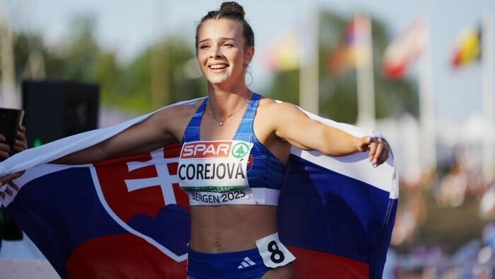 Le bronze pour Tereza Čorejová au 100 mètres haies