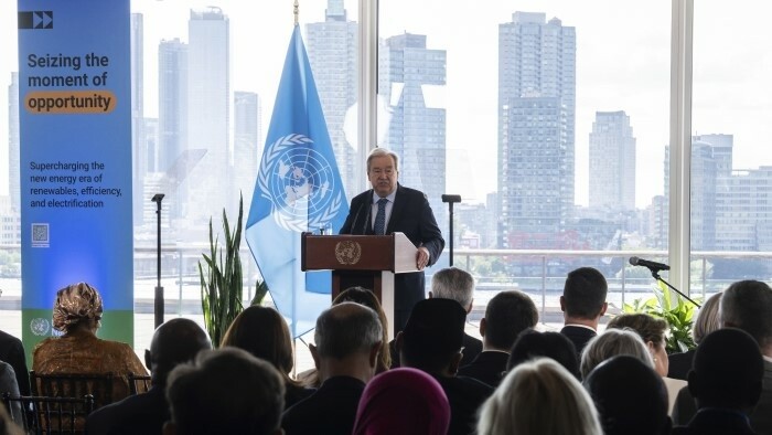 Le vice-Premier ministre Taraba à l’ONU