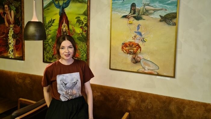 Výstava Alexandry Geschwandtnerovej Priesvitné svety   