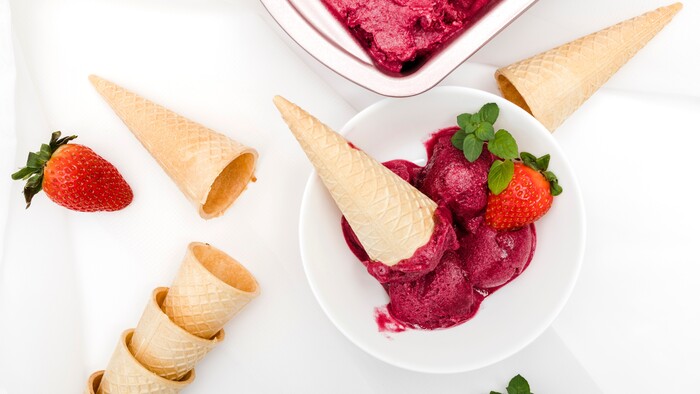 Sorbet verzus smotanová zmrzlina