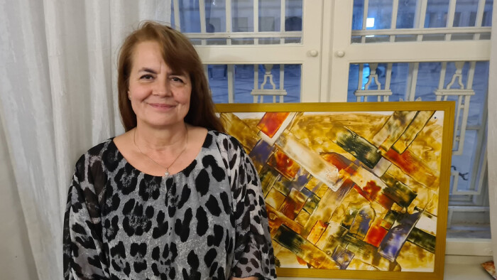 V západnom krídle Bratislavského hradu vystavuje Eva Mikletičová