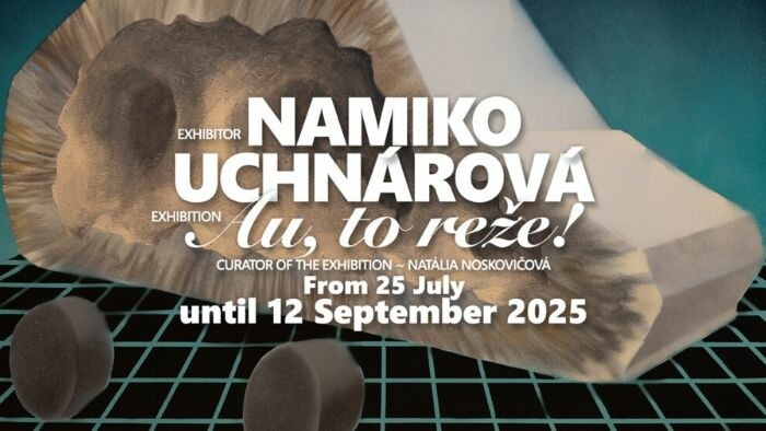 Výstava Au, to reže! Namiko Uchnárovej v Ateliéri XIII