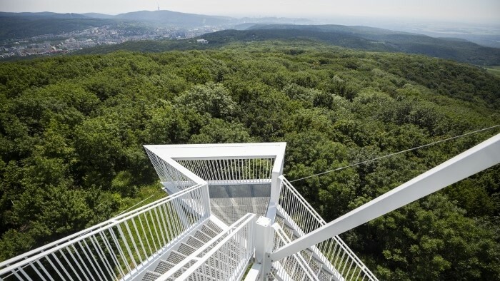La torre mirador de Devínska Kobyla ha sido incluida entre las más bellas del mundo