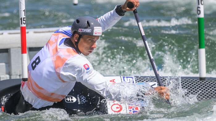 VODNÝ SLALOM: Beňuš majster SR v kategórii C1