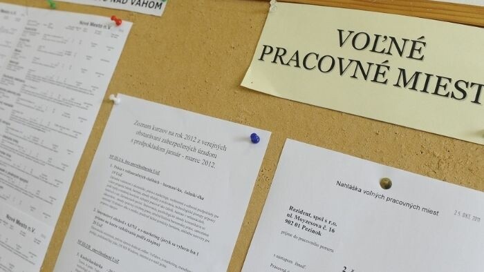 Unemployment in Slovakia Slightly Up, Still Near Record Lows