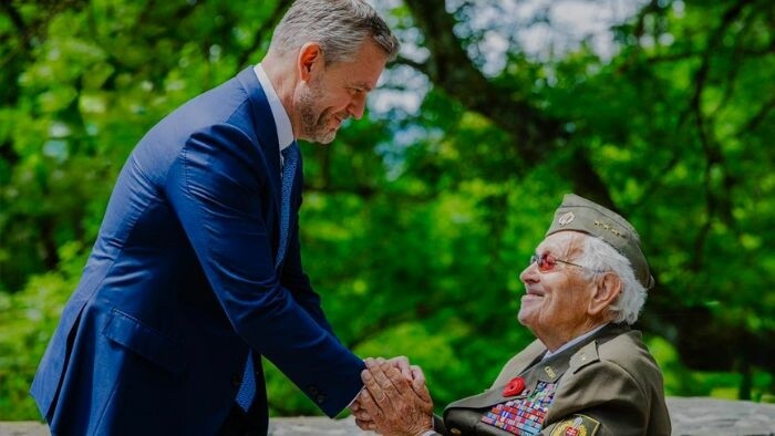 President Congratulates SNP Veteran on 97th Birthday