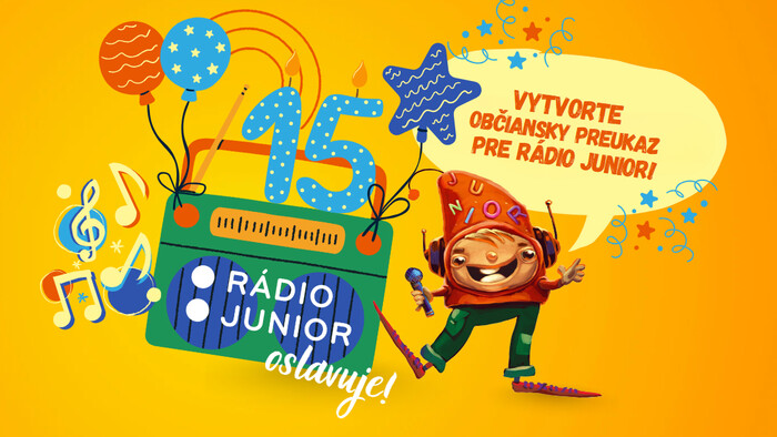 Rádio Junior oslavuje 15 rokov – s občianskym preukazom aj novou reláciou