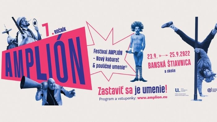 10. ročník festivalu AMPLIÓN - Nový kabaret & pouličné umenie