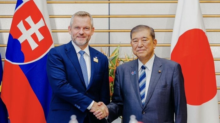 Präsident Pellegrini verhandelte in Japan mit Premierminister Ishiba